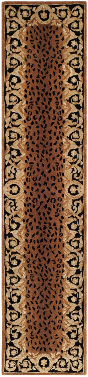 Safavieh Naples Hand-tufted Wool Area Rug - Luxurious Black And Gold Design For Timeless Elegance In Any Space Black ,Gold Wool Na712a-2