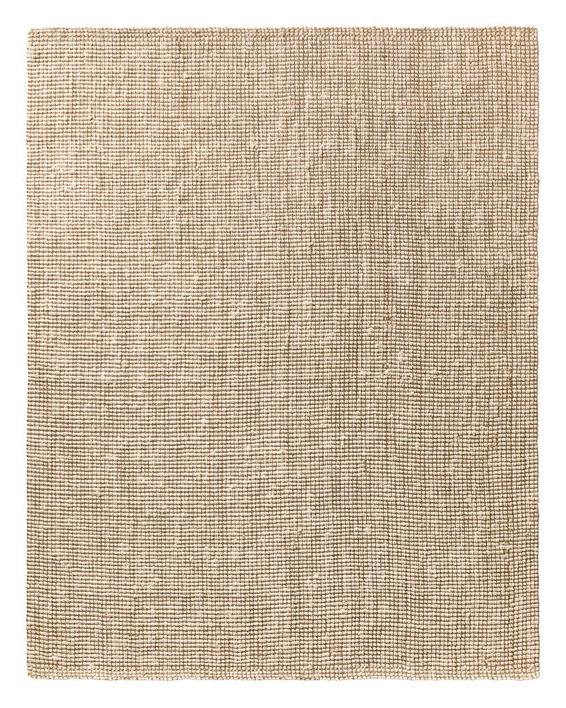 Jaipur Living Naturals Lucia Mayen Nal02 Handwoven Handmade 100% Jute Solids Solid Indoor Rug Cream, Brown 100% Jute Rug112587