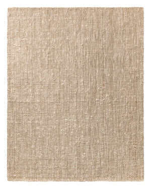 Jaipur Living Naturals Lucia Mayen Nal02 Handwoven Handmade 100% Jute Solids Solid Indoor Rug Cream, Brown 100% Jute Rug112587