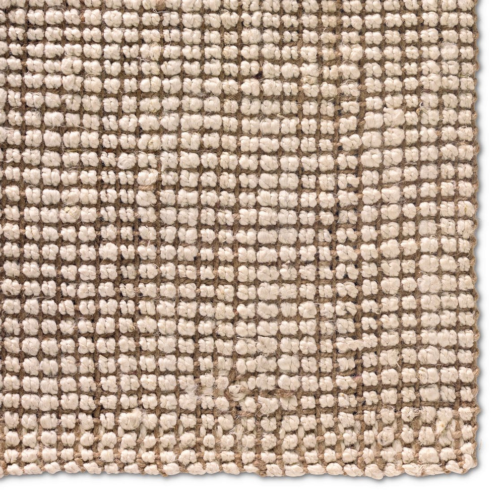 Jaipur Living Naturals Lucia Mayen Nal02 Handwoven Handmade 100% Jute Solids Solid Indoor Rug Cream, Brown 100% Jute Rug112587