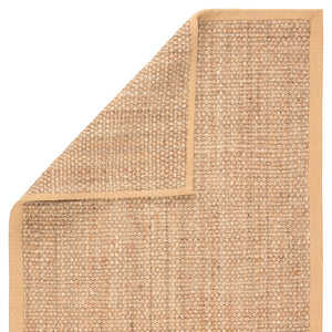 Jaipur Living Jaipur Living Handwoven Jute Flatweave Area Rug Organic Wheat Tone Coastal Decor 8' x 10' RUG112498
