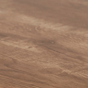 English Elm Jura Modern Bar and Wine Table with Slanted Shelves for Bottles & Stemware Storage, Stylish Design Light Brown Top/Black Frame NAN-F-HY-B23102-BLKBRN-GG