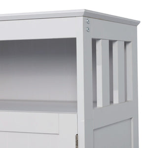 English Elm Mayfield 40" Classic Buffet and Sideboard with Stylish Storage and Elegant Display Options for Home Gray NAN-F-HY-B23108-GRY-GG