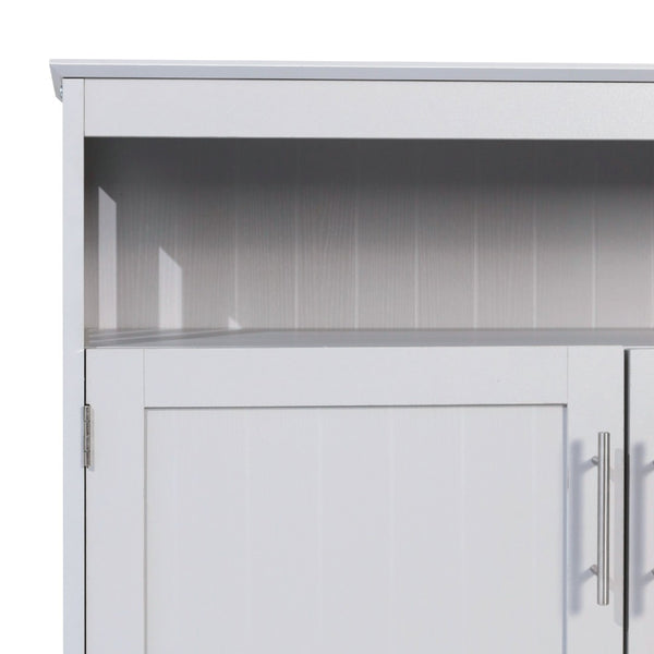 English Elm Mayfield 40" Classic Buffet and Sideboard with Stylish Storage and Elegant Display Options for Home Gray NAN-F-HY-B23108-GRY-GG