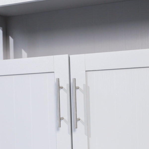 English Elm Mayfield 40" Classic Buffet and Sideboard with Stylish Storage and Elegant Display Options for Home Gray NAN-F-HY-B23108-GRY-GG