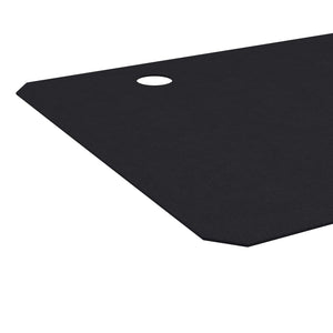 English Elm Fisher Extra-Large Gaming Mouse Pad with Anti-Slip Base, Perfect for Desks & Enhanced Gaming Performance NAN-GM1030-BK-GG
