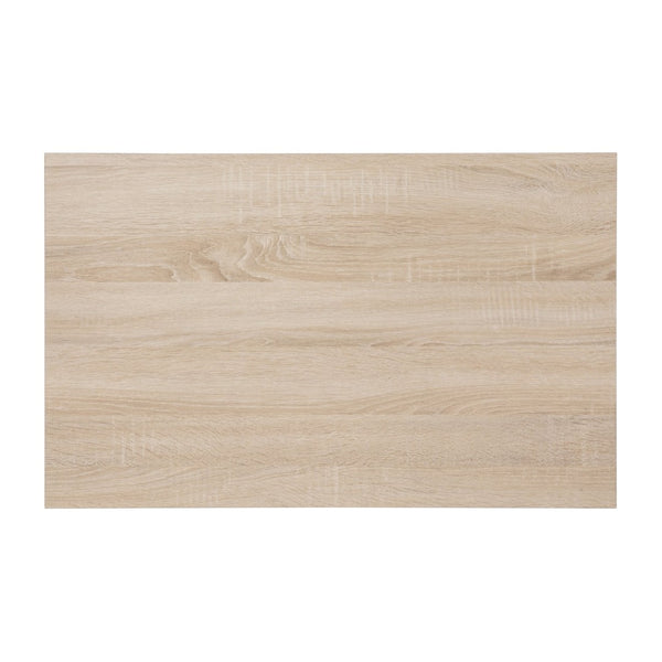 English Elm Finley Modern Industrial 2-Tier Coffee Table with Driftwood & Black Steel Frame for Versatile Spaces NAN-JH-17163-GG