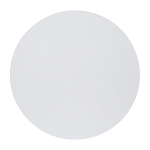 English Elm Hampstead Collection End Table - Sleek Modern Accent Table with Stylish Crisscross Metal Design White Top/Matte Black Frame NAN-JH-1787ET-BK-GG