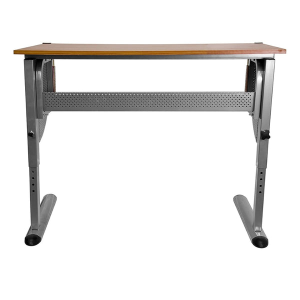 English Elm Berkley Adjustable Drawing Table - Ergonomic Design, Durable Surface, Ideal for Artists & Engineers NAN-JN-2433-GG