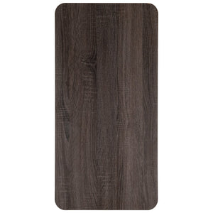 English Elm Fenwick Adjustable Overbed Table with Wheels – Versatile, Height-Adjustable, Ideal for Home & Hospital NAN-LT-28-D-OAK-GG