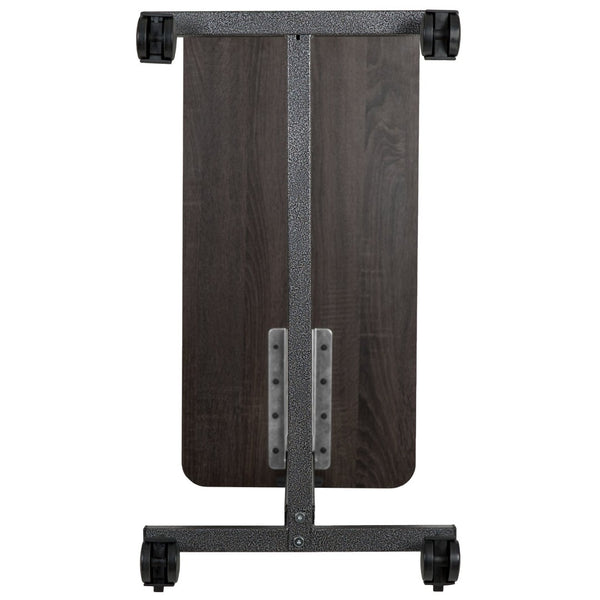 English Elm Fenwick Adjustable Overbed Table with Wheels – Versatile, Height-Adjustable, Ideal for Home & Hospital NAN-LT-28-D-OAK-GG