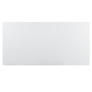 English Elm Joshua Compact Executive Desk with Three Drawers, Keyboard Tray, and Open Shelf for Organization White NAN-WK-008-WH-GG