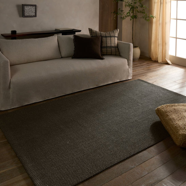 Jaipur Living Naturals Sanibel Lilou Nas13 Handwoven Handmade 100% Sisal Solids Solid Indoor Rug Gray 100% Sisal, 100% Latex Rug161639