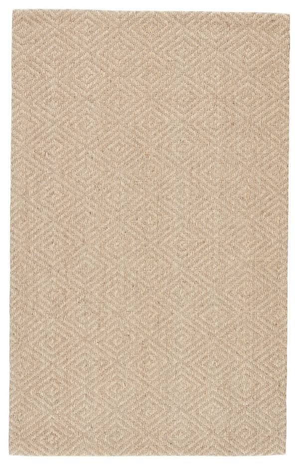 Jaipur Living Naturals Tobago Tampa Nat07 Handwoven Handmade 100% Sisal Geometric Tribal Indoor Rug Tan 100% Sisal, 100% Latex Rug119137