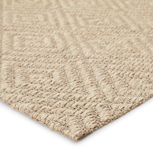Jaipur Living Naturals Tobago Tampa Nat07 Handwoven Handmade 100% Sisal Geometric Tribal Indoor Rug Tan 100% Sisal, 100% Latex Rug119137