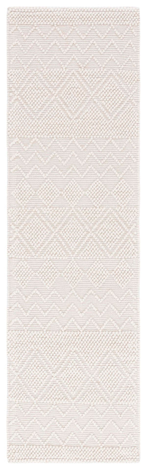 Safavieh Natura Hand-tufted Area Rug: Luxurious Wool-cotton Blend With Bohemian Charm For Timeless Elegance Ivory 80% Wool And 20% Cotton Nat125a-9
