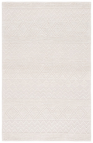 Safavieh Natura Hand-tufted Area Rug: Luxurious Wool-cotton Blend With Bohemian Charm For Timeless Elegance Ivory 80% Wool And 20% Cotton Nat125a-9