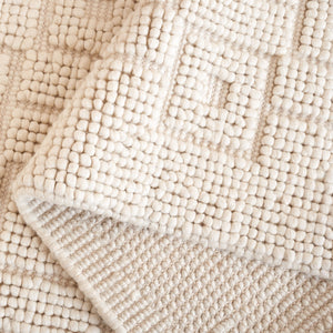 Safavieh Natura 129 NAT129 Hand Woven Bohemian Rug Ivory NAT129A-8