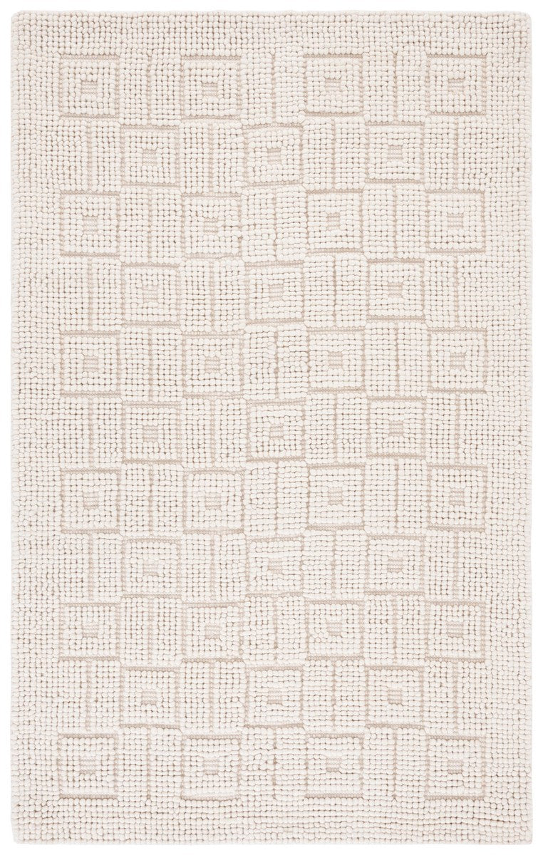 Safavieh Natura 129 NAT129 Hand Woven Bohemian Rug Ivory NAT129A-8