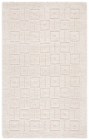 Safavieh Natura 129 NAT129 Hand Woven Bohemian Rug Ivory NAT129A-8