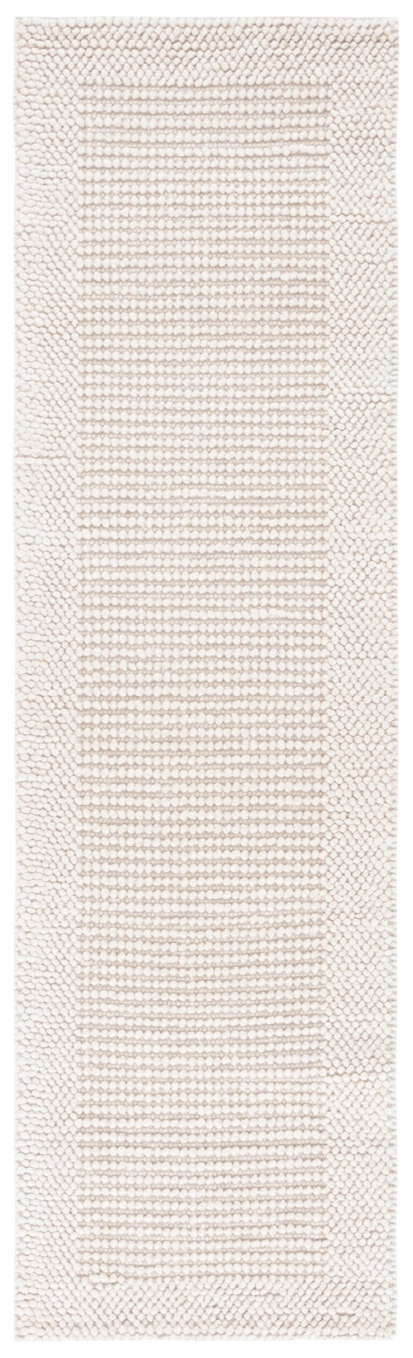 Safavieh Natura 130 Hand Woven Bohemian Rug Ivory 2'-3" x 8'