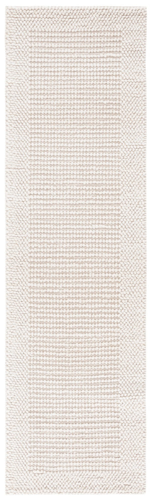 Safavieh Natura Hand Woven Area Rug - Luxurious Bohemian Elegance In Ivory For Modern Living Spaces Ivory 60% Wool,25% Pet Wool,15% Cotton Nat130a-27