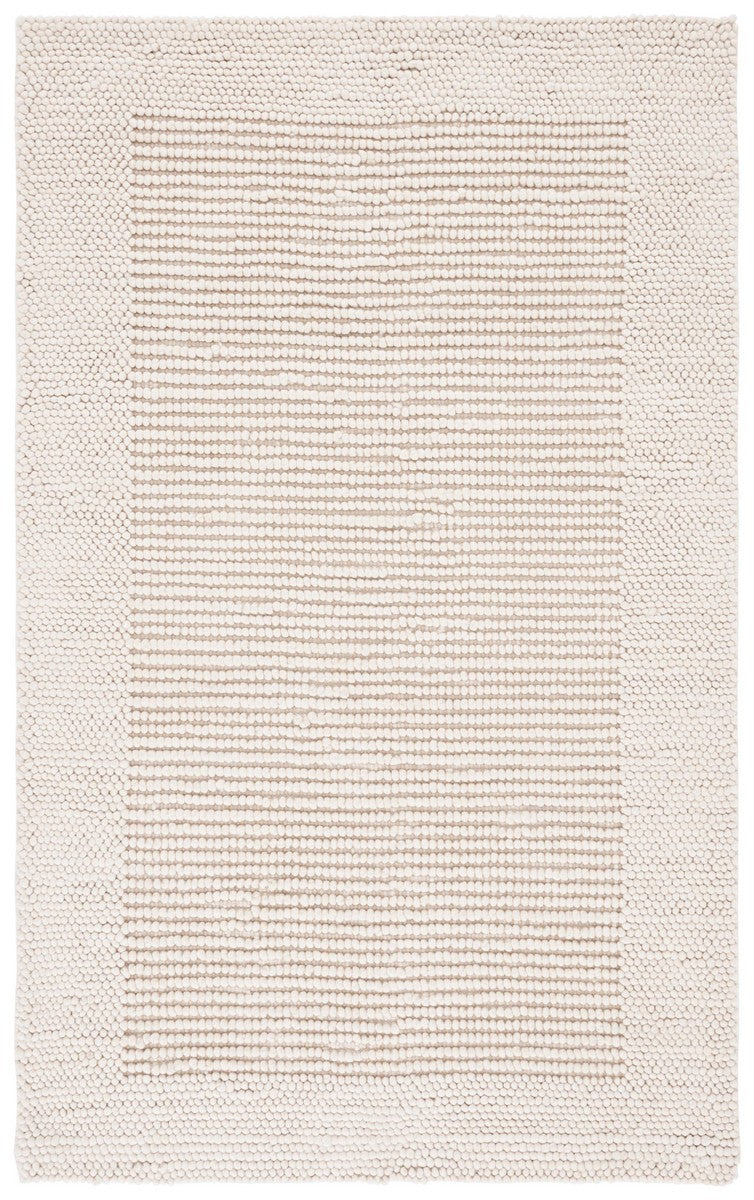 Safavieh Natura 130 NAT130 Hand Woven Bohemian Rug Ivory NAT130A-8