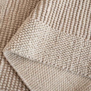 Safavieh Natura Hand Woven Area Rug - Luxurious Bohemian Elegance In Ivory For Modern Living Spaces Beige 60% Wool,25% Pet Wool,15% Cotton Nat130b-29