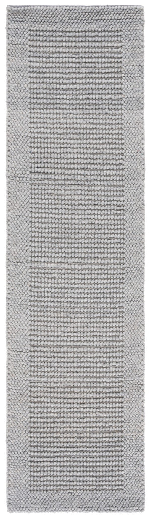 Safavieh Natura Hand Woven Area Rug - Luxurious Bohemian Elegance In Ivory For Modern Living Spaces Grey 60% Wool,25% Pet Wool,15% Cotton Nat130f-2