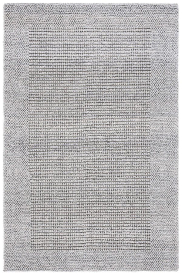 Safavieh Natura Hand Woven Area Rug - Luxurious Bohemian Elegance In Ivory For Modern Living Spaces Grey 60% Wool,25% Pet Wool,15% Cotton Nat130f-2