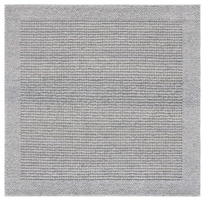 Safavieh Natura Hand Woven Area Rug - Luxurious Bohemian Elegance In Ivory For Modern Living Spaces Grey 60% Wool,25% Pet Wool,15% Cotton Nat130f-2