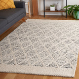 Safavieh Natura 131 NAT131 Hand Woven Bohemian Rug Grey / Ivory NAT131F-8