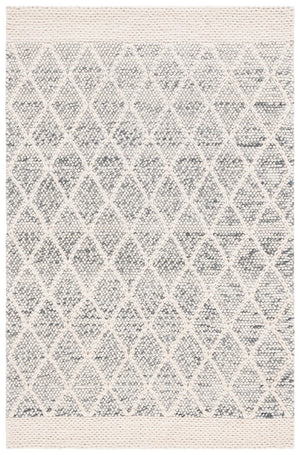 Safavieh Natura 131 NAT131 Hand Woven Bohemian Rug Grey / Ivory NAT131F-8