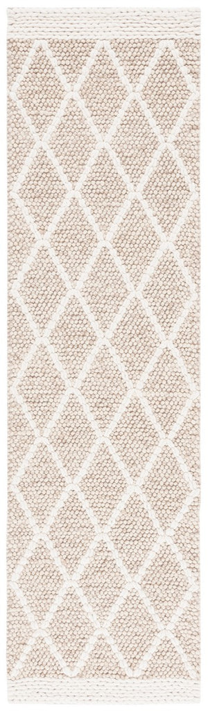 Safavieh Natura 131 NAT131 Hand Woven Bohemian Rug Brown / Ivory NAT131T-8