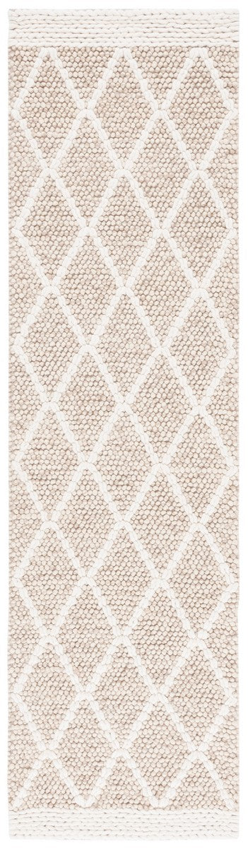 Safavieh Natura 131 NAT131 Hand Woven Bohemian Rug Brown / Ivory NAT131T-8