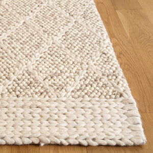 Safavieh Natura 131 NAT131 Hand Woven Bohemian Rug Brown / Ivory NAT131T-8