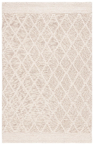 Safavieh Natura 131 NAT131 Hand Woven Bohemian Rug Brown / Ivory NAT131T-8