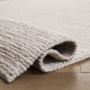 Safavieh Natura 132A Ivory Hand-Woven Area Rug — Scandinavian Minimalist Wool-Cotton Blend, Low-Pile Durable Comfort For Living Rooms 8'-0" x 10'-0" NAT132A-8
