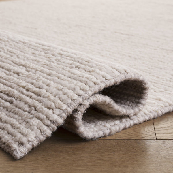 Safavieh Natura 132A Ivory Hand-Woven Area Rug — Scandinavian Minimalist Wool-Cotton Blend, Low-Pile Durable Comfort For Living Rooms 8'-0" x 10'-0" NAT132A-8