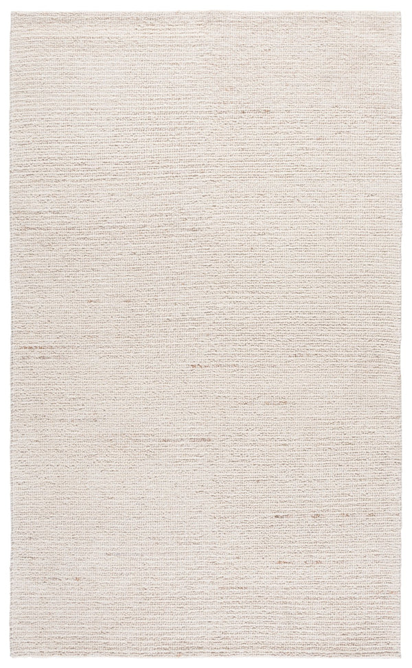 Safavieh Natura 132A Ivory Hand-Woven Area Rug — Scandinavian Minimalist Wool-Cotton Blend, Low-Pile Durable Comfort For Living Rooms 8'-0" x 10'-0" NAT132A-8