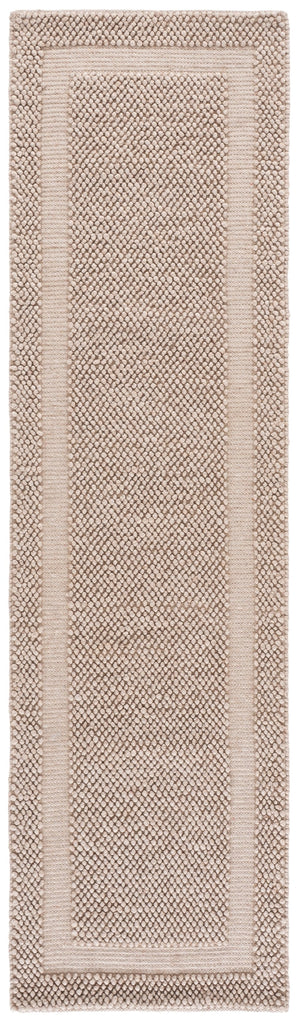 Safavieh Natura Handwoven Beige Area Rug — Scandinavian-Inspired Low-Pile Wool Blend For Cozy, Durable Style 4'-0" x 6'-0" NAT133B-4