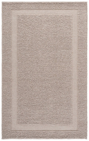 Safavieh Natura Handwoven Beige Area Rug — Scandinavian-Inspired Low-Pile Wool Blend For Cozy, Durable Style 4'-0" x 6'-0" NAT133B-4