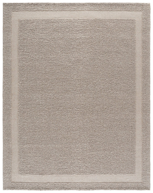 Safavieh Natura Handwoven Beige Rug 6X6 Square — Low Profile Wool Blend, Scandinavian Minimalist Elegance 6'-0" x 6'-0" NAT133B-6SQ