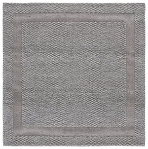 Safavieh Natura Hand-Woven Grey Runner Rug — Scandinavian Minimalist 1/4" Pile, Wool Blend Durable Style 2'-3" x 8'-0" NAT133F-28