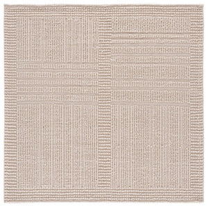 Safavieh Natura Hand‑Woven Ivory Area Rug — Low-Profile 1/4" Pile, Wool Blend Durability & Timeless Style 5'-0" x 8'-0" NAT134A-5