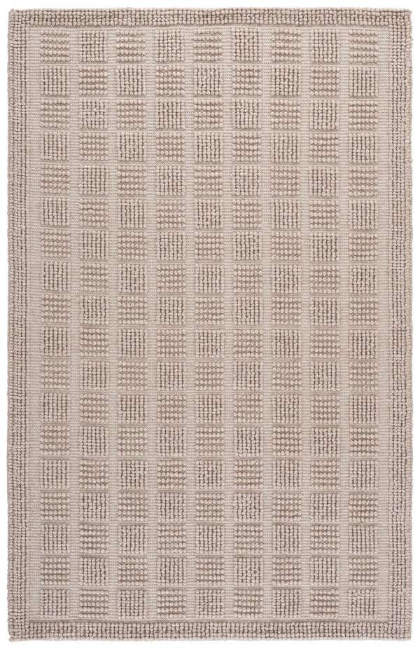 Safavieh Natura Hand‑Woven Beige Runner Rug — Low‑Profile Wool Blend, Artisanal Texture For Hallways & Entryways 2'-3" x 8'-0" NAT135B-28