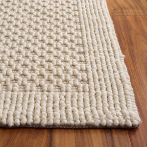 Safavieh Natura Handwoven Ivory Area Rug — Low-Profile Wool Blend, Soft Textured Foundation For Modern Rooms 6'-0" x 9'-0" NAT136A-6