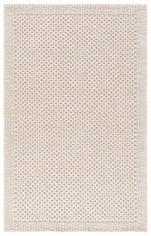 Safavieh Natura Handwoven Ivory Area Rug — Low-Profile Wool Blend, Soft Textured Foundation For Modern Rooms 6'-0" x 9'-0" NAT136A-6