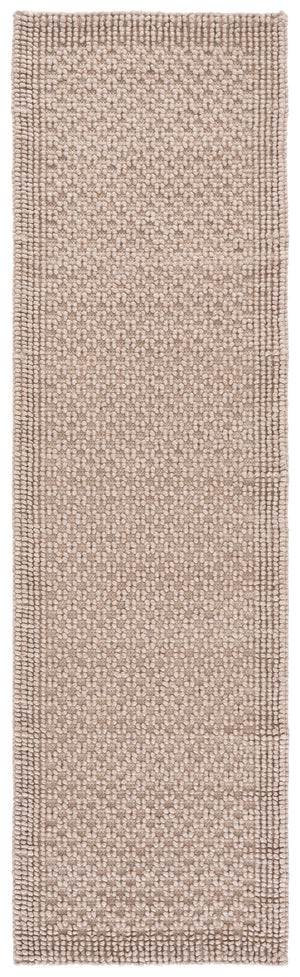 Safavieh Natura Hand-Woven Beige Area Rug — Low-Profile Wool Blend, Durable Softness, Timeless Neutral Style 9'-0" x 12'-0" NAT136B-9