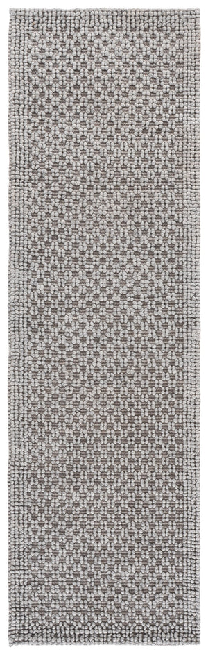 Safavieh Natura Hand-Woven Grey Area Rug — Low-Profile Wool Blend, Minimalist Solid Design, Durable Elegance 9'-0" x 12'-0" NAT136F-9